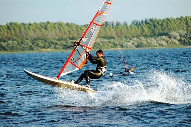 Surfen Ostsee camping